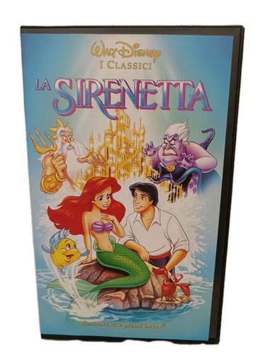 Vhs sirenetta disney i - la,