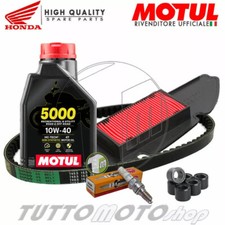 KIT TAGLIANDO HONDA SH 125 2007 2008 OLIO CANDELA RULLI CINGHIA BANDO SH125
