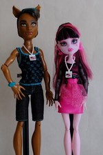 Monster High Dolls 2013 - Draculaura & Clawd Wolf - Music Festival
