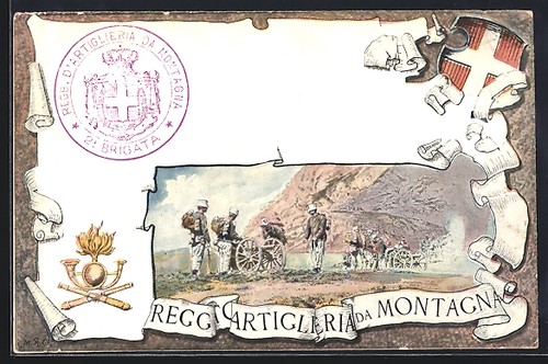 Cartolina artista regg - cartolina, d'artista