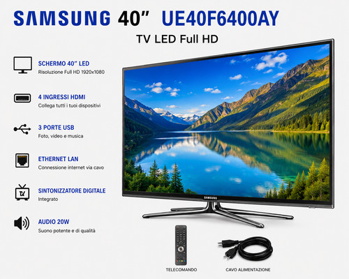 Samsung ue40f6400ay led - samsung,