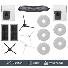 Aspirapolvere Accessori Set Pezzo di Ricambio Spazzole Filtro Sacchetto Mop Kit