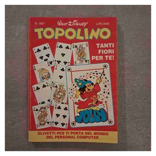 Topolino libretto 1857 - topolino, walt