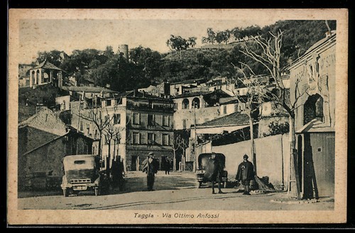 Cartolina taggia via ottimo - cartolina, taggia,