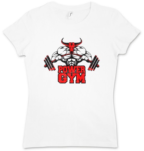 Maglietta power gym bull donna - power,