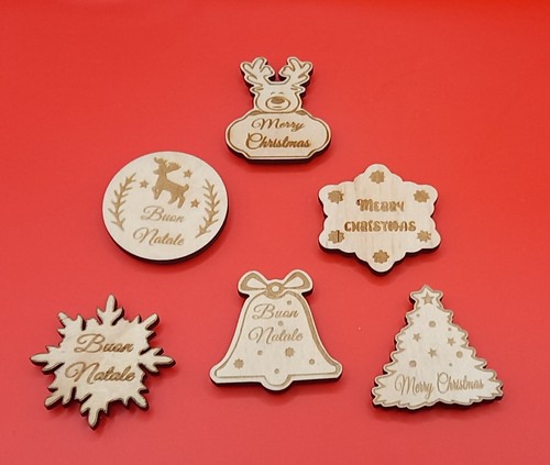 Segnaposto natalizio magnete - natalizio,