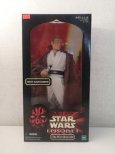 Obi-Wan Kenobi Star Wars Episode 1 Action Collection Hasbro Action Figure-P1