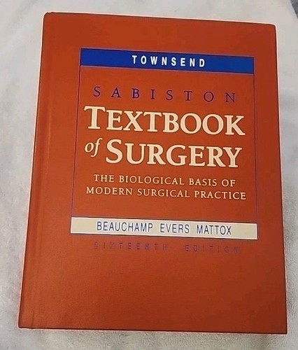 Sabiston textbook surgery - textbook, of