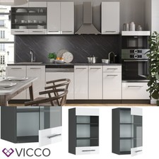 Credenza pensile in vetro da