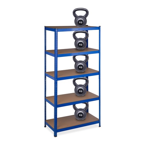 Scaffalatura blu scaffale - scaffalatura,