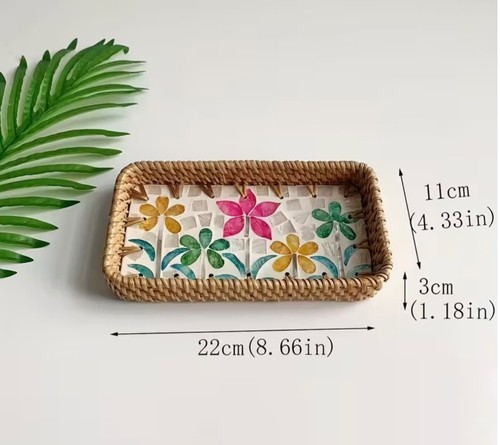New handmade rattan shell - handmade,