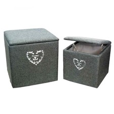 SET 2 POUF QUADRATI