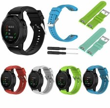 Cinturino in silicone per orologio Garmin Fenix 5X 3 HR 26mm installazione rapida
