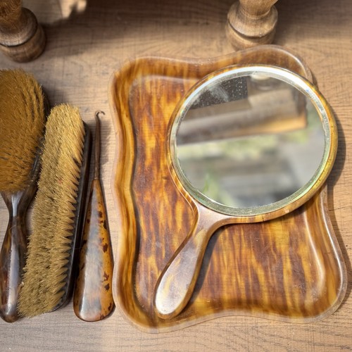 Vintage faux tortoiseshell - faux,