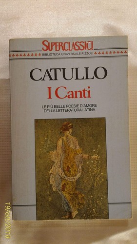Canti catullo prima - -,