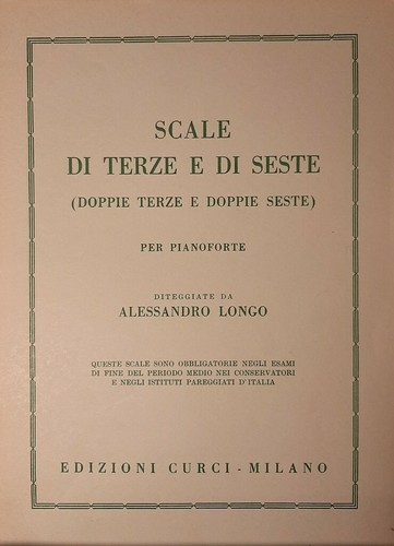 Longo scale terze - di, e