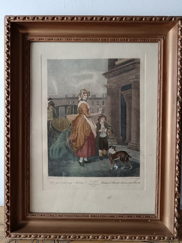 Grande quadro stampa - stampa, antica