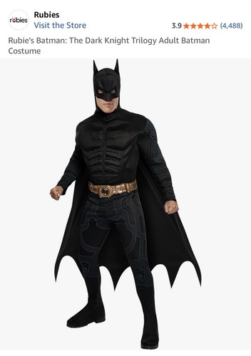 Costume batman large - costume, x-large