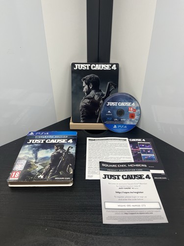 Just cause steelbook edition - cause, 4