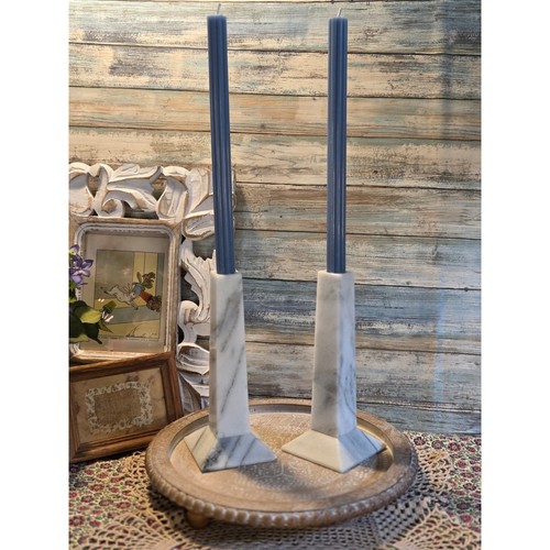 Set portacandele marmo - set,