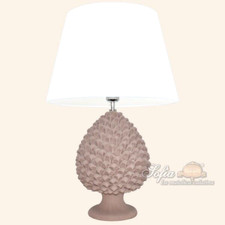 Abatjour Pigna beige opaco