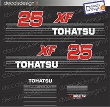 Adesivi motore marino tohatsu - adesivi,