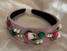 Cerchietto gioiello velluto