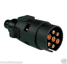 Spina 7 poli in ABS Roulotte