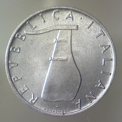 Repubblica italiana lire - italiana, 5