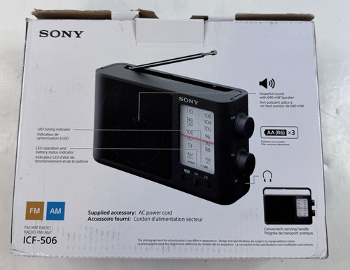 Sony icf 506 icf506 - sony,