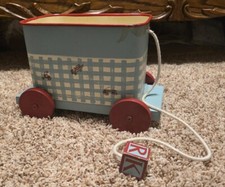 Vintage Metal Doll Cart/Pull
