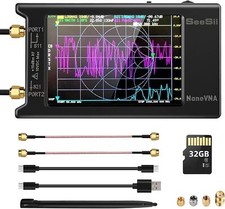 Analizzatore di rete vettoriale 4 in 10k-1,5 GHz NanoVNA-H4 HF VHF analizzatore di frequenza UHF