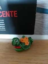 Kinder Sorpresa Ferrero serie TARTALLEGRE tartarughe anno 1991 ghirlanda fiori