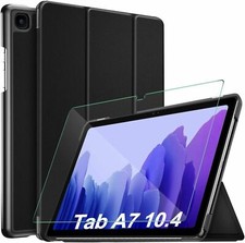 Per Samsung Galaxy Tab A7 10.4 (2020) custodia tablet intelligente e vetro temperato 