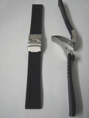 Cinturino silicone nero - 1,