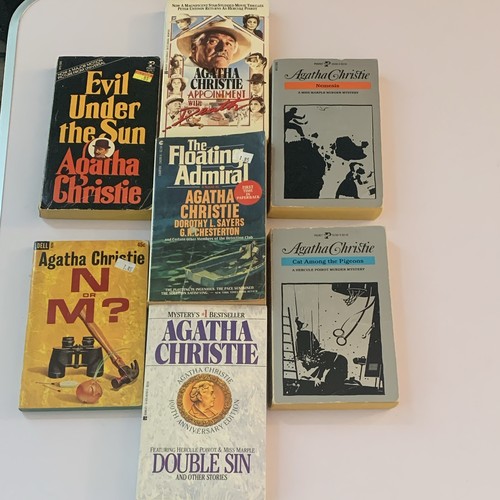 Agatha christie paperbacks - agatha,