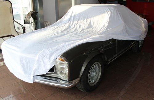 Telo copriauto bianco satinato - bianco,