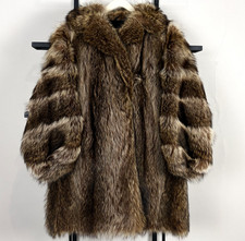 Cappotto pelliccia procione