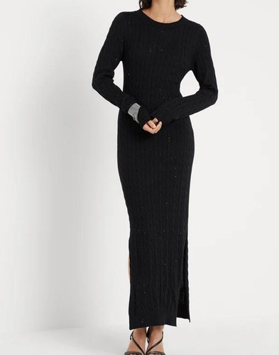 Maxi abito donna brunello - abito,