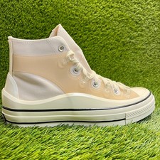 Scarpe da ginnastica Converse Kim Jones x Chuck 70 alte uomo taglia 9 beige sneakers