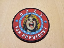 Ozzy Osbourne President Patch 