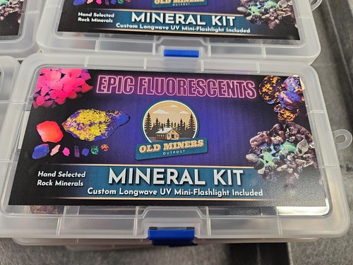 Kit minerali fluorescenti - fluorescenti, epic