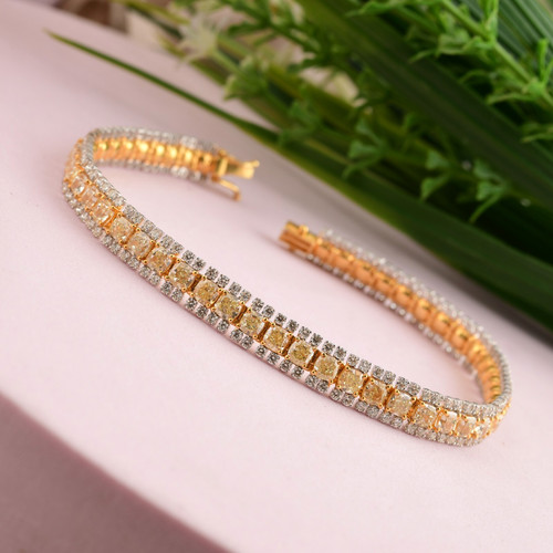 Bracciale tennis diamante - bracciale,
