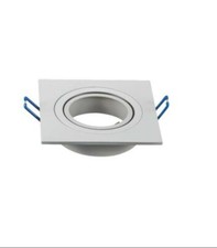  Faretto quadrato incasso fluorescenza inspire GU10 9W220-250V4000K 10000h 230lu