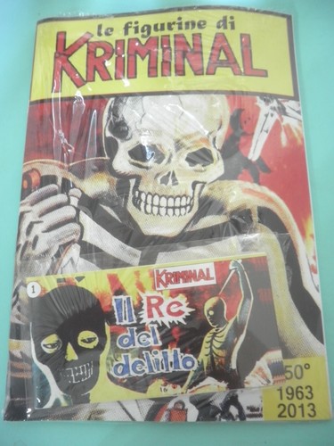 Album figurine kriminal set - album,