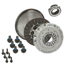 KIT FRIZIONE VOLANO MONOMASSA MODIFICA VW GOLF SERIE 5 e 6 AUDI A3 1.6 1.9 TDi