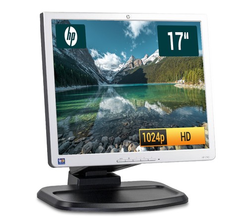 Monitor schermo piatto 1740 - piatto, hp