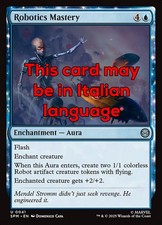 MTG ROBOTICS MASTERY FOIL EXC - MAESTRIA ROBOTICA 41 - SPM - MAGIC