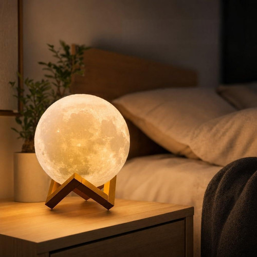 Lampada luna led - luna,