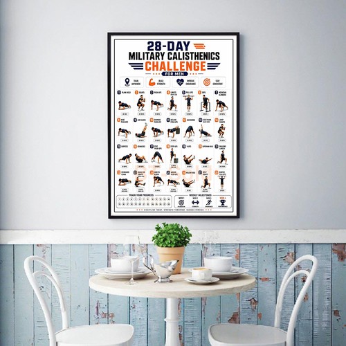 Poster parete giorni - poster, da